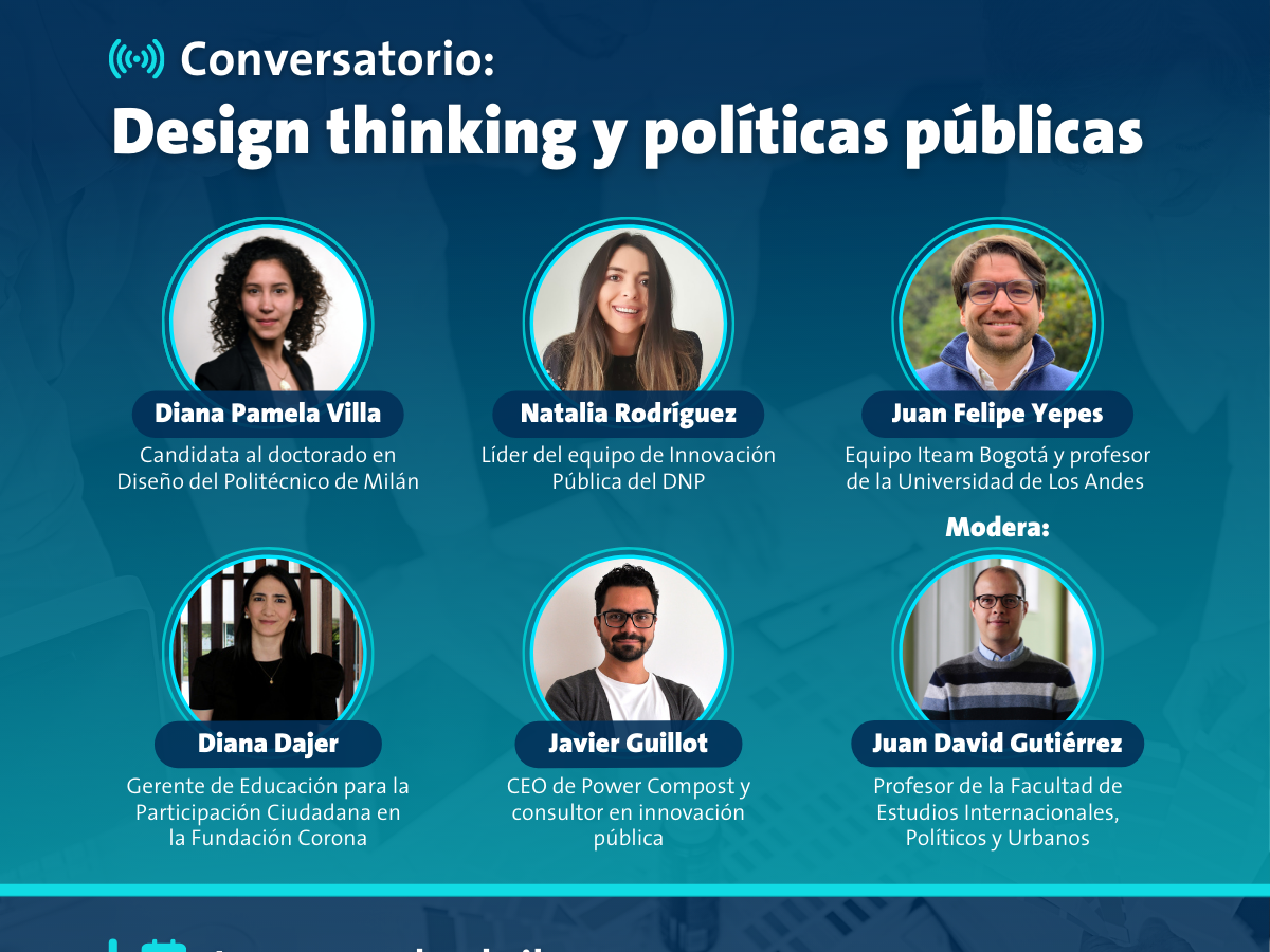 Conversatorio: «Design thinking y políticas públicas» (7 de abril)